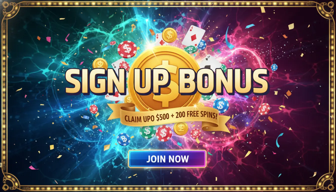 Megaways casino sign up bonus